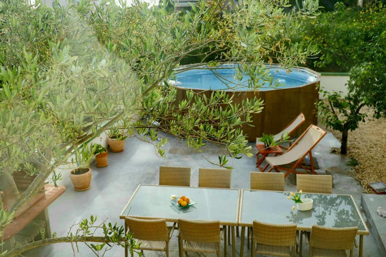 The Florens Residence Near The Beach With The Pool, Bbq And Kids Playground, Zadar Diklo Esterno foto